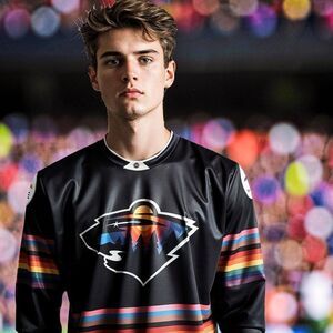 2026 Authentic NIP NHL Minnesota Wild X Pride Night Hockey Jersey Size XL